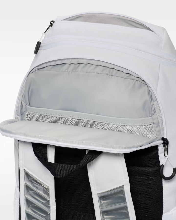 Nike Varsity Elite Backpack - White/Black &amp; Metallic Gold