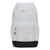 Nike Varsity Elite Backpack - White/Black & Metallic Gold