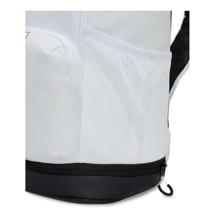 Nike Varsity Elite Backpack - White/Black &amp; Metallic Gold