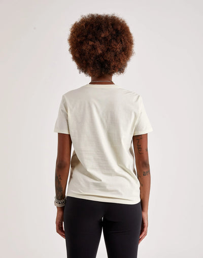 Women's Nike Sportswear Essentials Icon Futura T-Shirt Beige DX7906-113