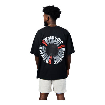 Ownership Men's Roulette T-Shirt - Black & Red 3