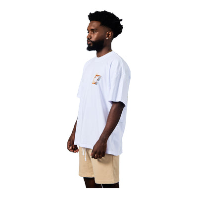 Ownership Men's Roulette T-Shirt - White & Beige 2