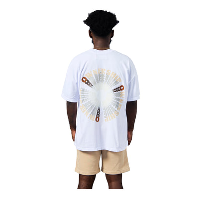 Ownership Men's Roulette T-Shirt - White & Beige 3