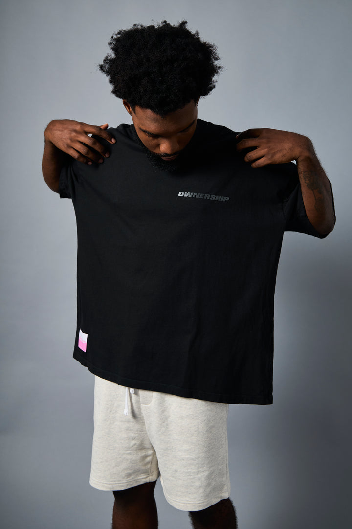 Ownership Men's Solid T-Shirt - Black