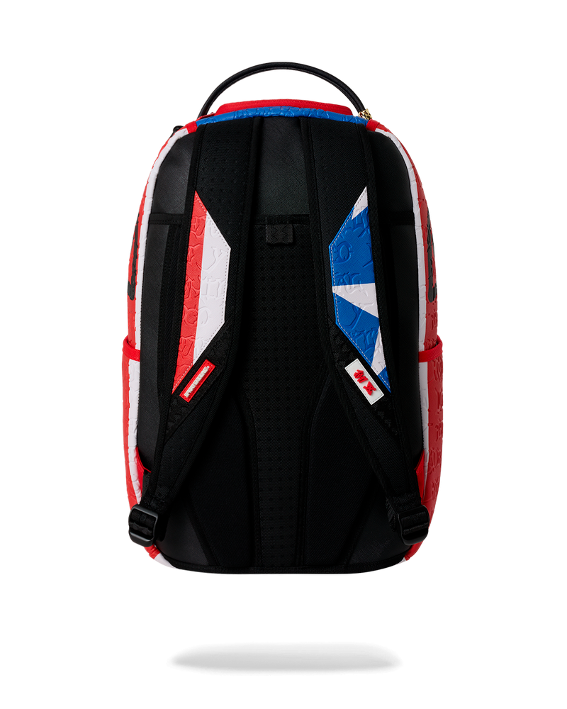 Sprayground Jon Z Puerto Rico Flag Center Shark - Multi-Color