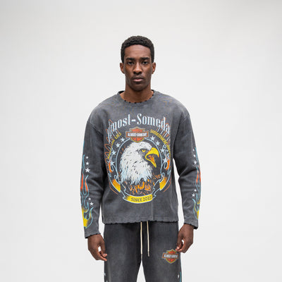 Men's Almost Someday Outward LS Thermal Vintage Black outward-058-vntblk