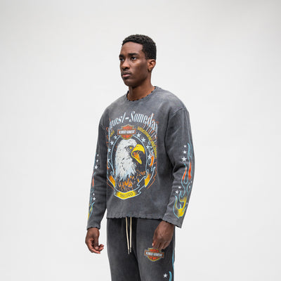 Men's Almost Someday Outward LS Thermal Vintage Black outward-058-vntblk