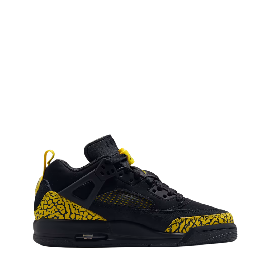Big Kid's Jordan Spizike Low - Black & Speed Yellow 1