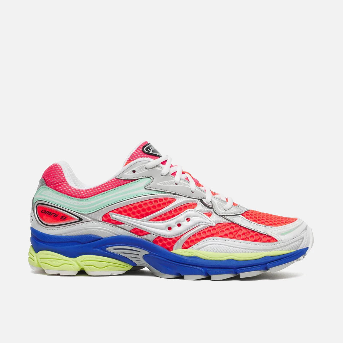 Saucony ProGrid Omni 9 Water Ice "Vizi Red" Men's Sneakers