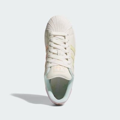 MEN'S ADIDAS SUPERSTAR II OFF WHITE/POWDER YELLOW/HALO MINT KJ0445 2