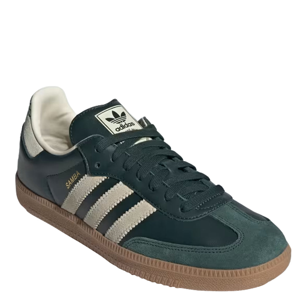 adidas Originals Samba OG Men's Shadow Green/Cream White/Gold Metallic Shoes, Size: 8 adidas Originals Samba OG Men's Shadow Green/Cream White/Gold Metallic Shoes, Size: 8