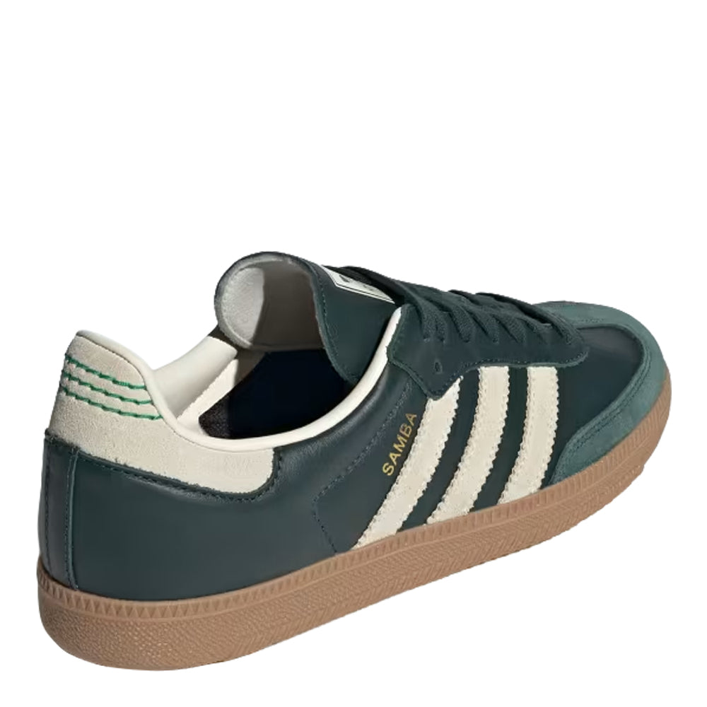 adidas Originals Samba OG Men's Shadow Green/Cream White/Gold Metallic Shoes, Size: 8 adidas Originals Samba OG Men's Shadow Green/Cream White/Gold Metallic Shoes, Size: 8