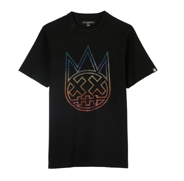 Cult Of Individuality Men's T-Shirt Gradient Logo - Black 3