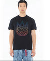Cult Of Individuality Men's T-Shirt Gradient Logo  - Black