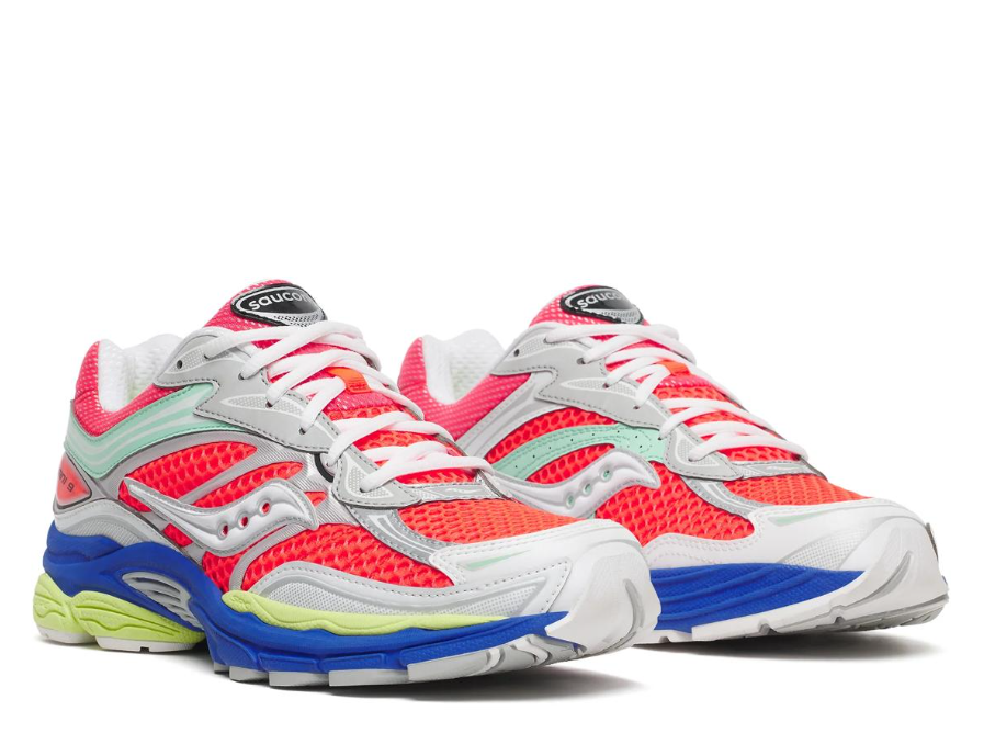 Saucony ProGrid Omni 9 "ViZiRed & Multi" Men's Sneakers
