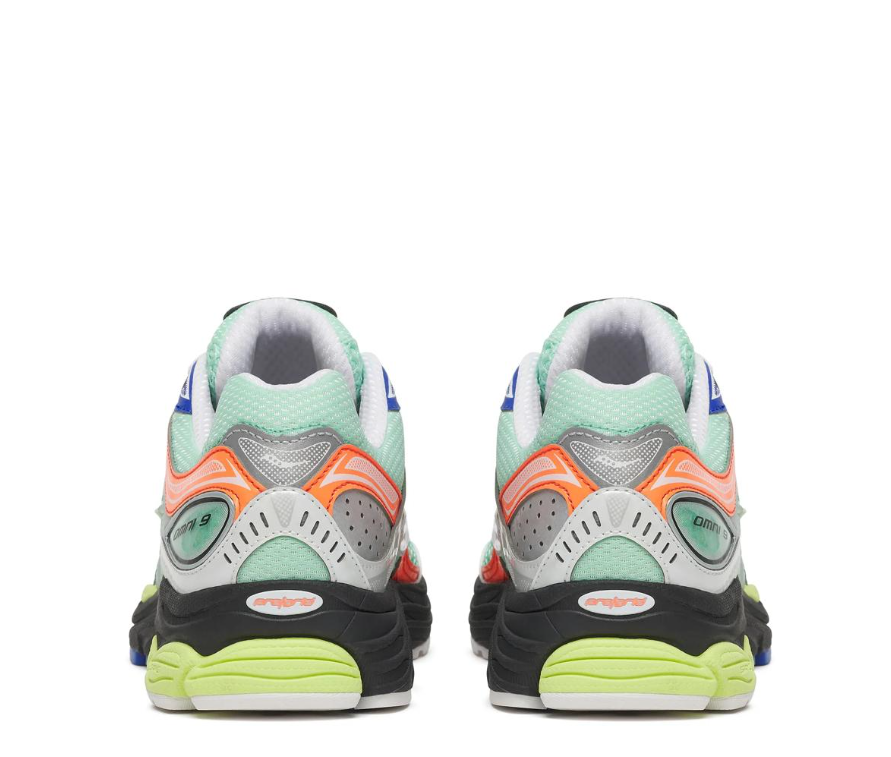 Saucony ProGrid Omni 9 "Mint & Multi" Men's Sneakers