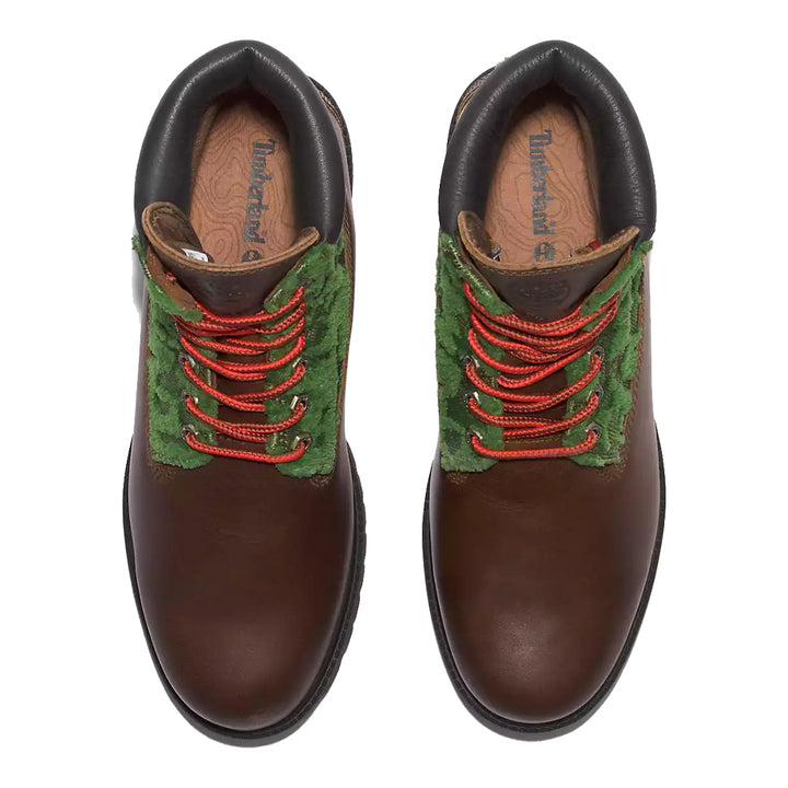 Timberland Men's Heritage Black Pioneers 6-Inch Waterproof Boots