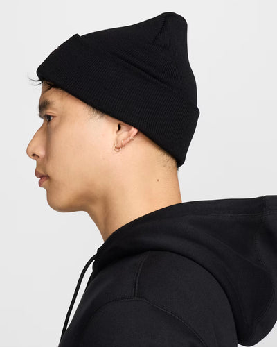 Nike Peak Swoosh Cap - Black