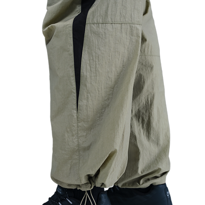 Men's Nike Air Woven Track Pants - Light Army/Black 3