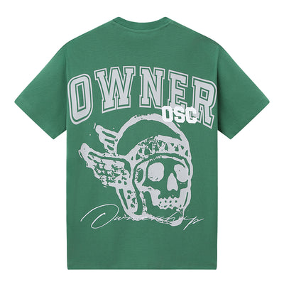 Ownership Men's Helmet T-Shirt - Green 2