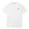 Ownership Men's Skelly Skull NY T-Shirt - White & Red
