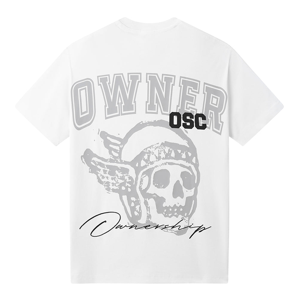 Ownership Men's Helmet T-Shirt - White 2