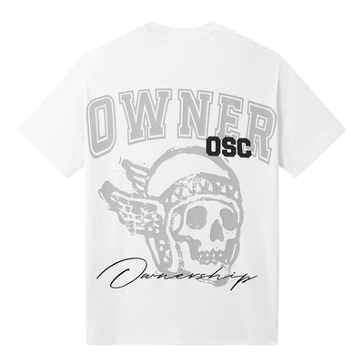 Ownership Men's Helmet T-Shirt - White 2