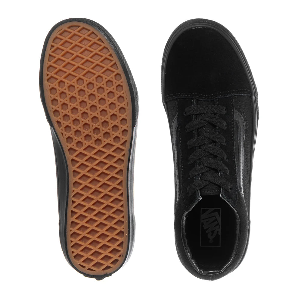 BIG KIDS VANS OLD SKOOL BLACK/BLACK VN000D2VBKA 5