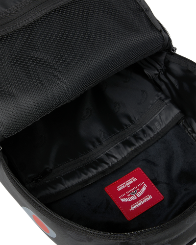 Sprayground 4AM Black & Red Shark Backpack