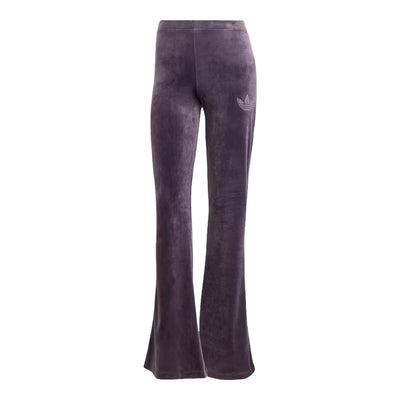 adidas Women's Velvet Pants With Rhinestone Trefoil 1