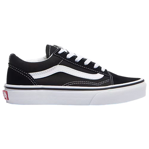 Little Kids Vans Old Skool Shoe Black/White VN000W9T6BT