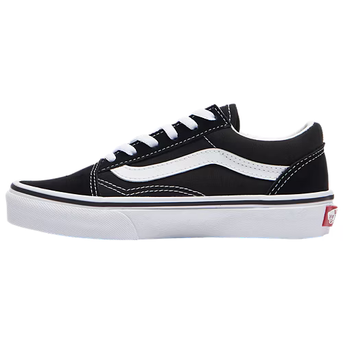 Little Kids Vans Old Skool Shoe Black/White VN000W9T6BT