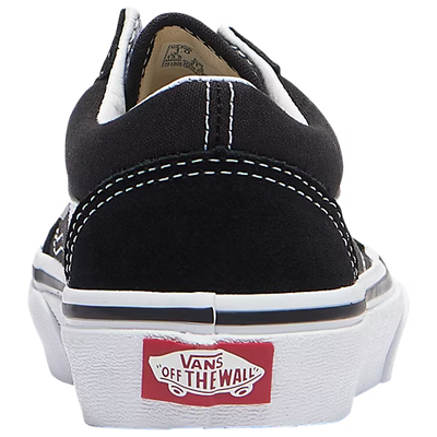 Little Kids Vans Old Skool Shoe Black/White VN000W9T6BT