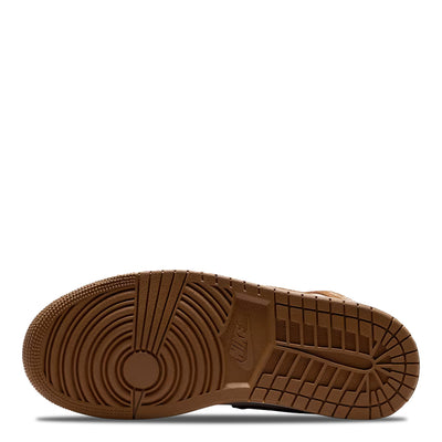 Women's Air Jordan 1 Mid Light British Tan/Chalk BQ6472-203