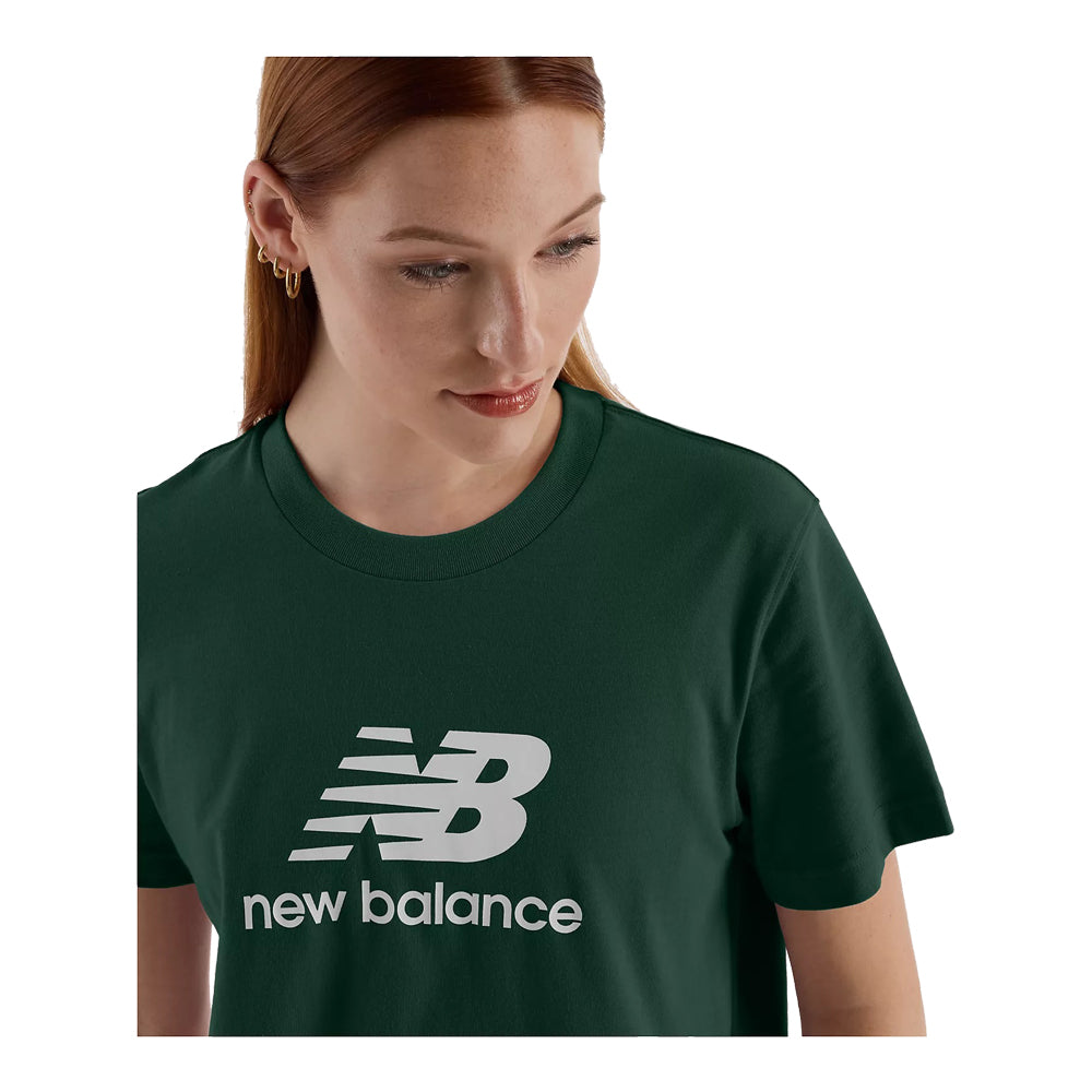 New Balance Women's Sport Essentials Jersey Logo T-Shirt