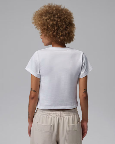 Women's Jordan Brooklyn Graphic T-Shirt White IR0782-100