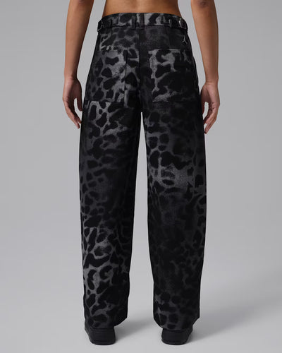 Women's Jordan Flight Baggy Trousers Black IQ4017-010