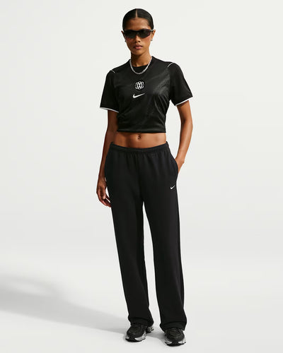 Nike Studio Fleece Lightweight "French Terry" Women's Mid-Rise Open-Hem Pants