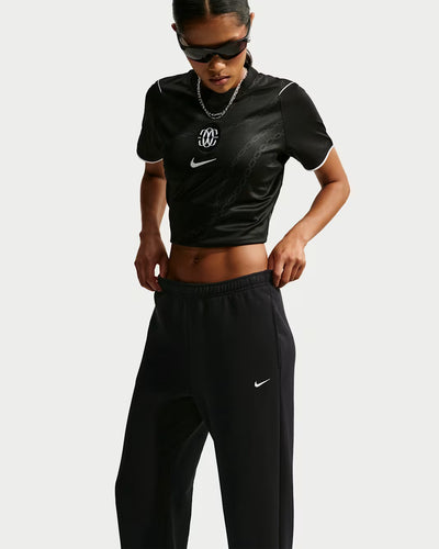 Nike Studio Fleece Lightweight "French Terry" Women's Mid-Rise Open-Hem Pants
