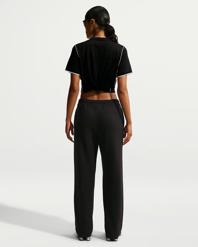 Nike Studio Fleece Lightweight "French Terry" Women's Mid-Rise Open-Hem Pants