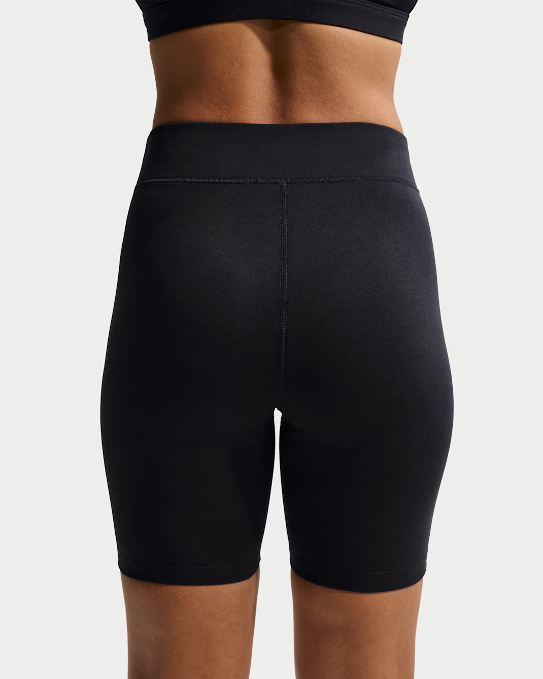 Women's Nike Sportswear Classic High-Waisted 8" Biker Shorts Black/Sail DV7797-010