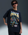Women's Nike Sportswear Oversized Short-Sleeve T-Shirt - Black