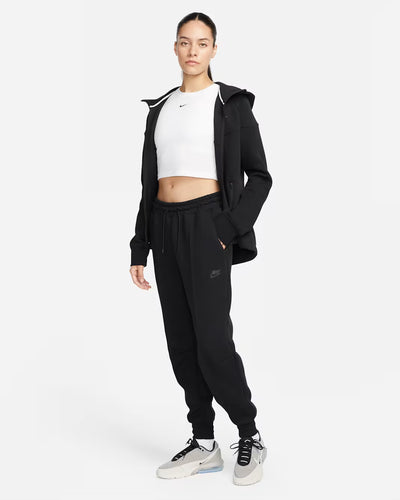 Women's Nike Sportswear Tech Fleece Mid-Rise Joggers Black/Black FB8330-010