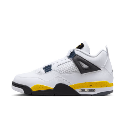 Men's Air Jordan 4 Retro Rare Air Tour Yellow White/Tour Yellow/Dark Blue Grey/Black IO2463-102