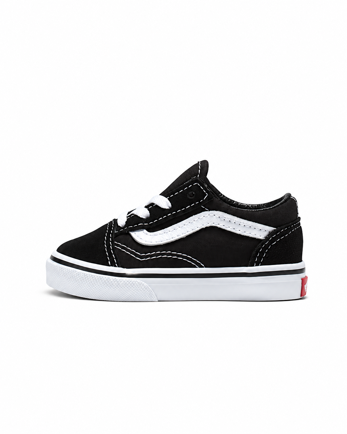 Toddler Vans Old Skool Shoe Black / True White VN0A3TFY6BT