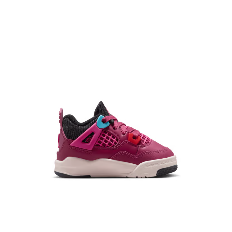 Toddler Air Jordan 4 Retro Sweet Beet Sweet Beet/Desert Pink-Off Noir-Chalk-University Red-Baltic Blue IO2830-600