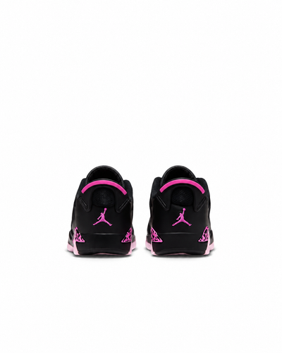 Little Kid's Jordan 6 Retro Low Black/Pink Foam/Laser Fuchsia IQ5506-001