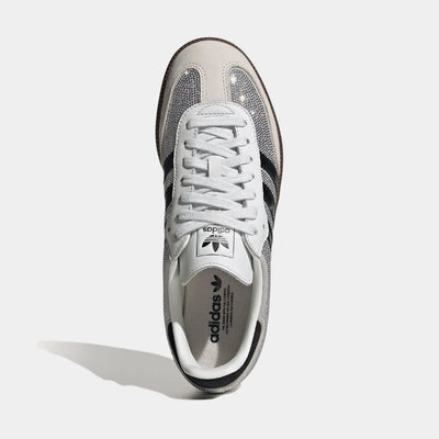 Women's Adidas Samba OG Crystal White / Core White / Silver Metallic IH9055