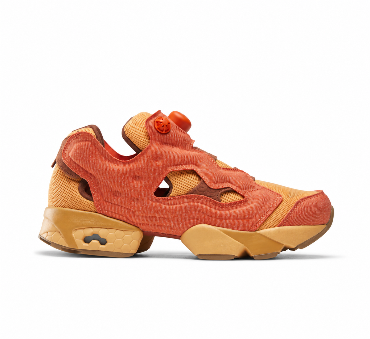 Men's Reebok x Avatar Instapump Fury 94 Shoes Orange/Yellow/Beige 100266848