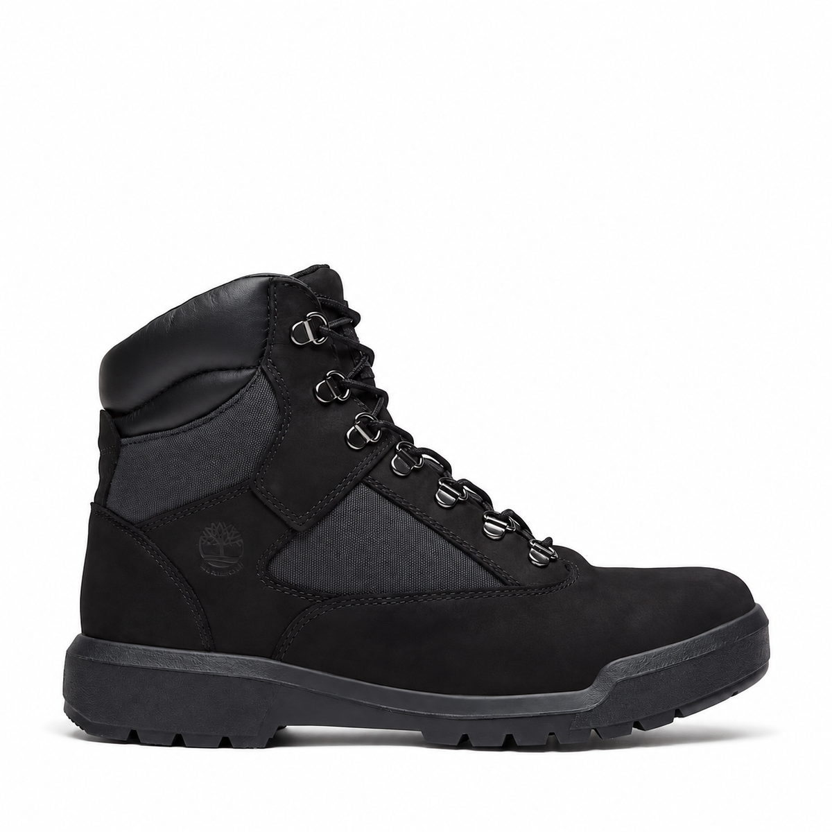 Men's Timverland Waterproof Mid Field Boot Black Nubuck tb0a5rvsw05